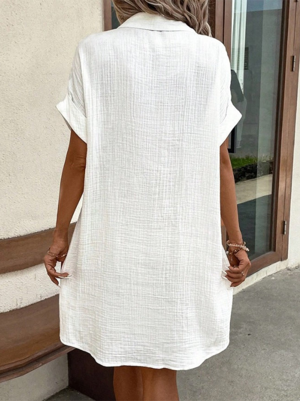 Soft and Chic Casual Style Linen Dress