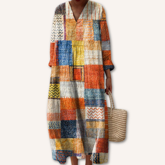 Nayla|Printed Dress