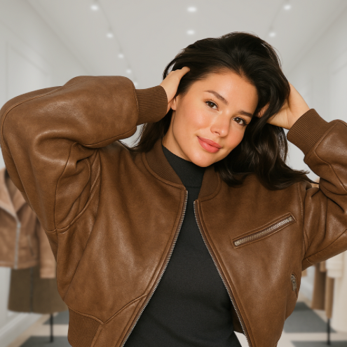 Raven | Stylish Leather Jacket