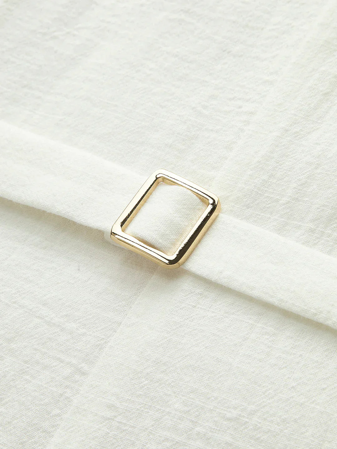 Casual Cotton Button-Front Short Dress