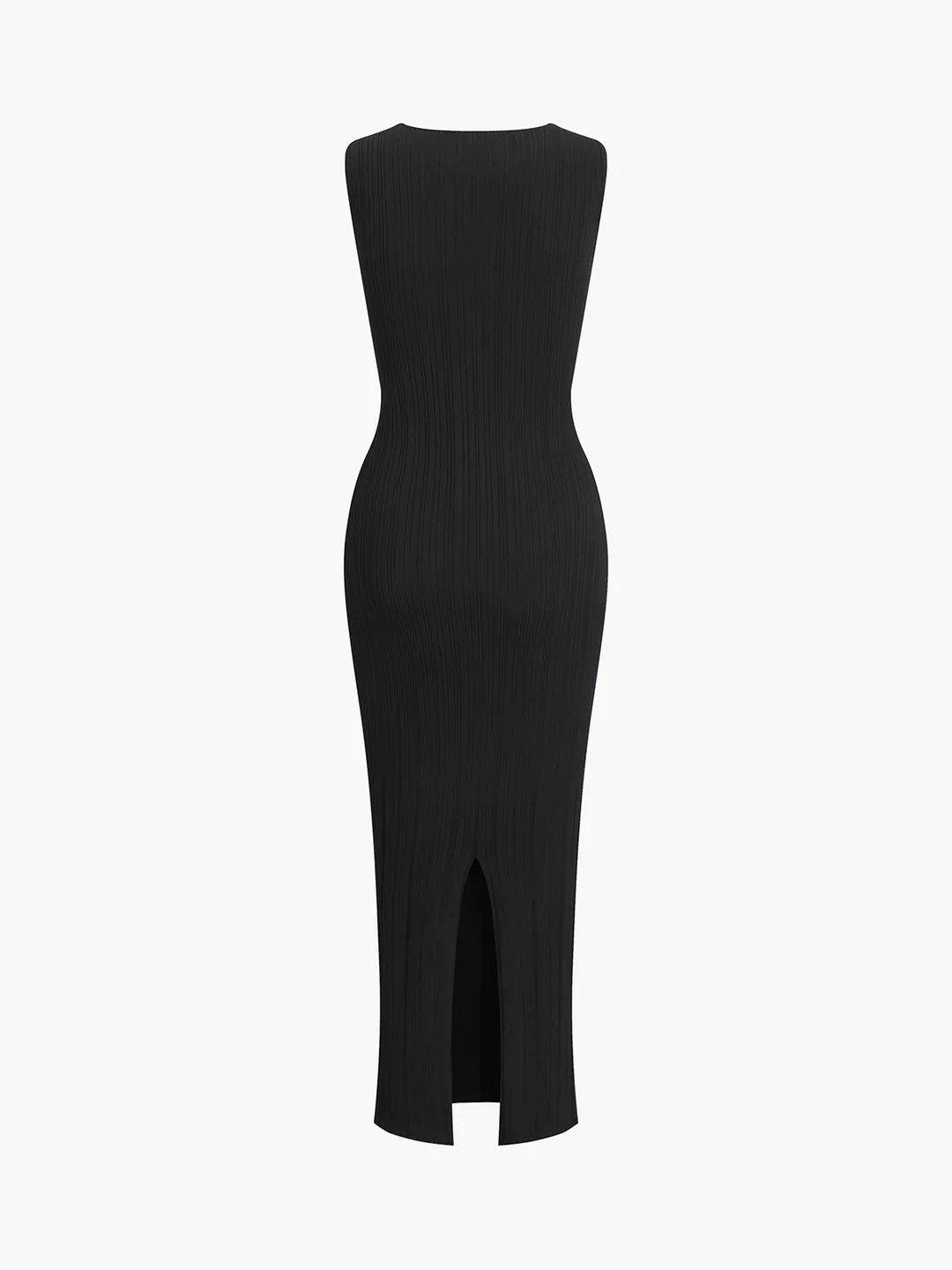 Effortless Lines Ribbed Dress