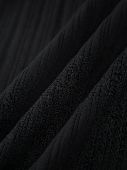 Effortless Lines Ribbed Dress