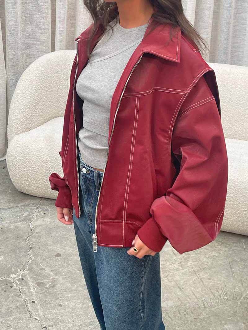 Georgia | Loose Biker Jacket