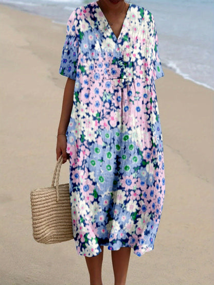 Aurora｜Printed Dress