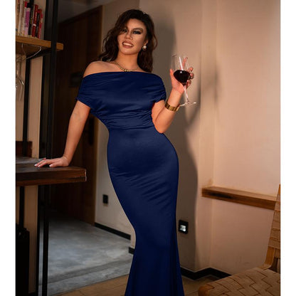 MV Bella Vita Draped Halter Dress