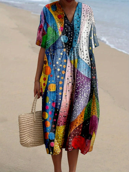 Jimena｜Printed Dress
