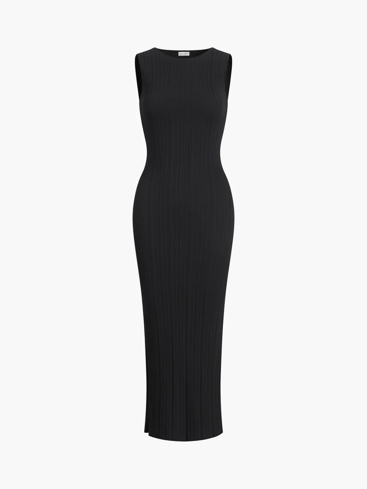 Effortless Lines Ribbed Dress